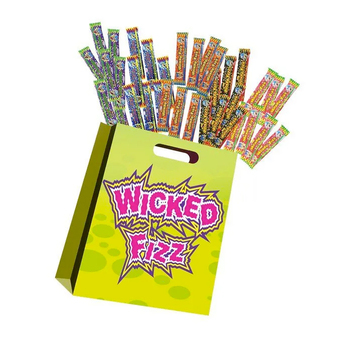 35pc Wicked Fizz Chewy Sour Flavoured Candy Showbag