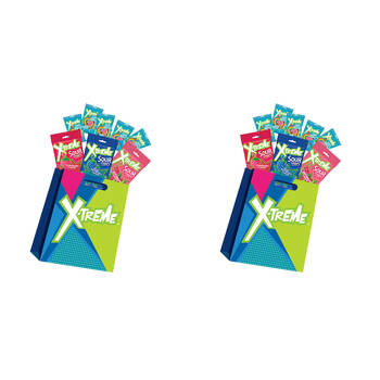 2PK Xtreme Sours Showbag Kids/Child Sour Candy Fun Size Lollies