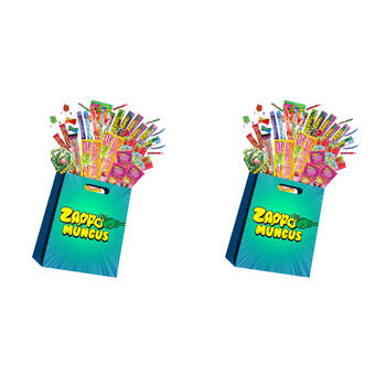 2PK Zappo Superbag Kids/Child Chewy Candy Fruity Lollies