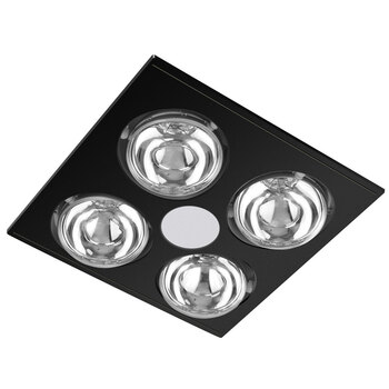 Sunair 3 In 1 4 Globe Bathroom Heater w/LED Downlight