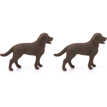 2PK Schleich 2.9'' Labrador Retriever Female Animal Action Figure Kids Toy 3-8y