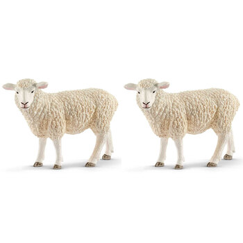 2PK Schleich Kids/Childrens Toy Figurine Sheep 3y+