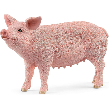Schleich 3.8'' Pig Farm Animal Action Figure Kids Toy 3-8y