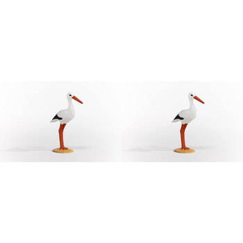 2PK Schleich Kids/Childrens Toy Figurine Stork 3y+