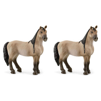 2PK Schleich Kids/Childrens Toy Figurine Criollo Definitivo Mare 3y+