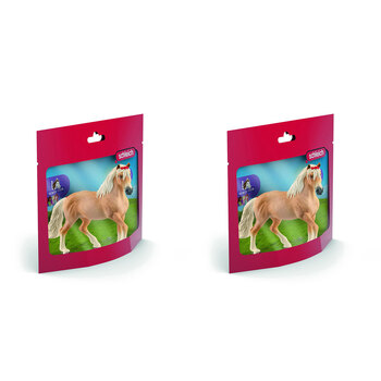 2PK Schleich Kids/Childrens Toy Figurine Haflinger Mare 5y+