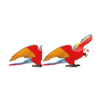 2PK Schleich Kids/Childrens Toy Figurine Macaw 3y+