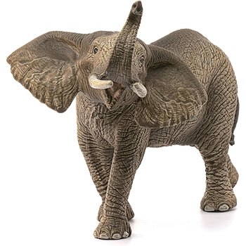 Schleich 7.7'' Male African Elephant Animal Action Figure Kids Toy 3-8y