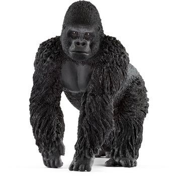 Schleich 3.8'' Gorilla Male Animal Action Figure Kids Toy 3-8y