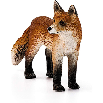 Schleich 3.1'' Fox Wild Life Animal Action Figure Kids Toy 3-8y