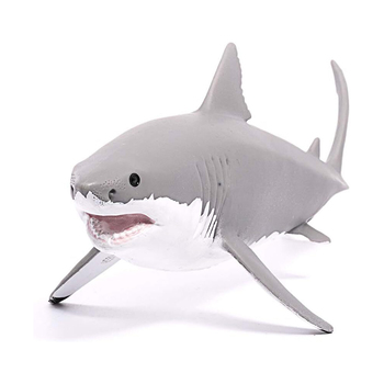 Schleich 7'' Great White Shark Animal Action Figure Kids Toy 3-8y
