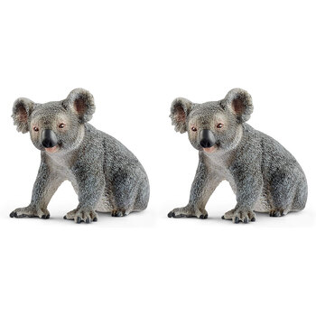 2PK Schleich Kids/Childrens Toy Figurine Koala 3y+
