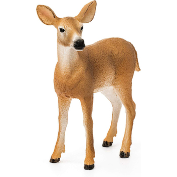 Schleich 3.4'' White Tailed Doe Animal Action Figure Kids Toy 3-8y