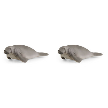 2PK Schleich Kids/Childrens Toy Figurine Manatee 3y+