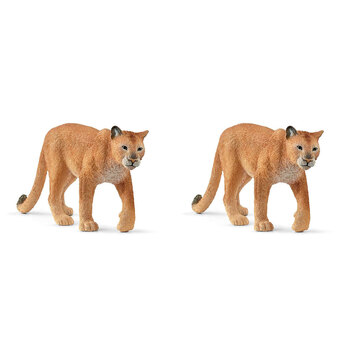 2PK Schleich Kids/Childrens Toy Figurine Cougar 3y+