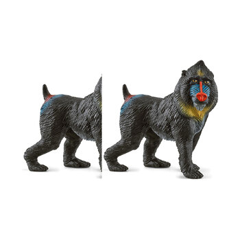 2PK Schleich Kids/Childrens Toy Figurine Mandrill 3y+