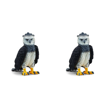2PK Schleich Kids/Childrens Toy Figurine Harpy Eagle 3y+