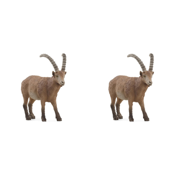 2PK Schleich 3.6'' Ibex Animal Action Figure Kids/Children Toy 3-8y