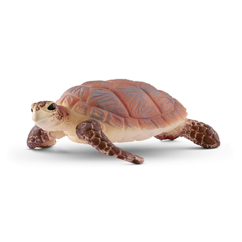 Schleich 2.6'' Hawskbill Sea Turtle Animal Action Figure Kids Toy 3-8y