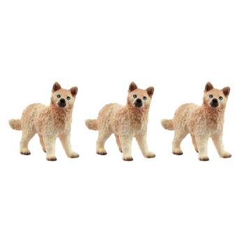 3PK Schleich Arctic Wolf Cub 2025 Release Animal Figure Toy 2cm 3y+