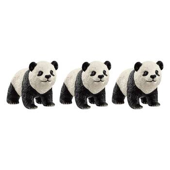 3PK Schleich Giant Panda Cub 2025 Release Animal Figure Toy 3y+