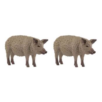 2PK Schleich Mangalica Animal Figure/Sculpture Toy 3y+