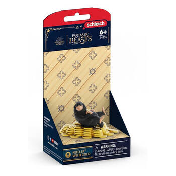 Schleich Niffler with Gold Fantastic Beasts Wizarding World Vinyl Figure Toy 3y+