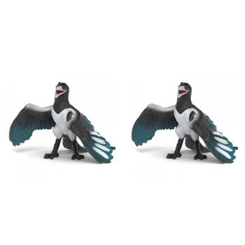 2PK Schleich Pinkie the Magpie School of Magic Animals Vinyl Figure Toy 3y+