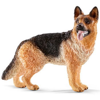 Schleich 2.6'' German Shepherd Animal Action Figure Kids Toy 3-8y
