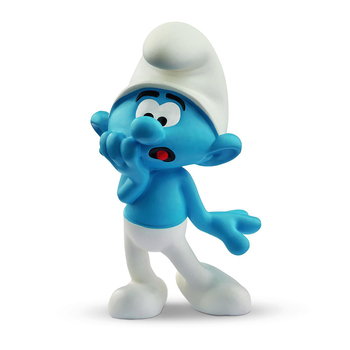 Schleich 2.1'' Scaredy Smurf Action Figure Kids Toy 3-8y