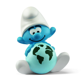 Schleich 1.8'' Sustainability Smurf Action Figure Kids Toy 3-8y