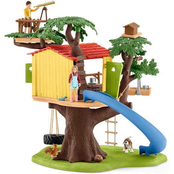 28pc Schleich Adventure Tree House Kids Figure Toy Play Set 3-8y