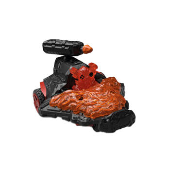Schleich Lava Jet Vehicle w/ Mini Creature Kids Action Figure Toy 6y+