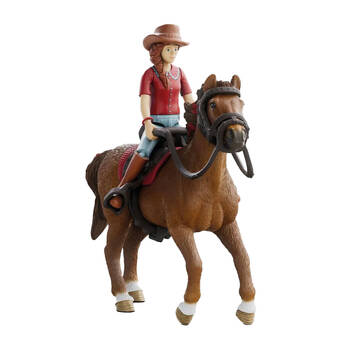 Schleich Horse Club Hannah & Cayenne 2025 Release Action Figure 18cm 5y+