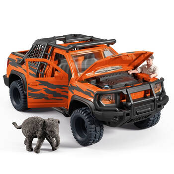 Schleich Jungle Off-Road Adventure Vinyl Figure Toy 30.5x13.2x17.5cm 3y+
