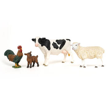 4pc Schleich Farm World Starter Set 2025 Kids Action Figure Playset Toy 3y+