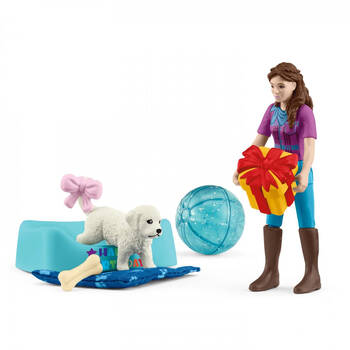 Schleich Birthday Party w/ Lisa Kids Action Figure Playset Toy 4y+