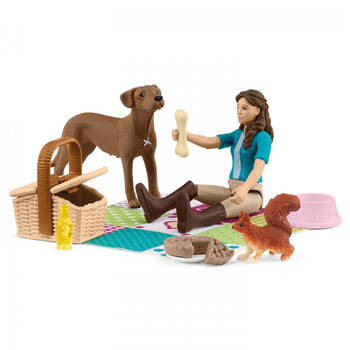 Schleich Picnic w/ Lisa Kids/Children Action Figure Playset Toy 4y+