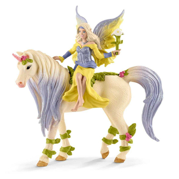 Schleich Kids/Childrens Toy Figurine Fairy Sera with Blossom Unicorn 5y+