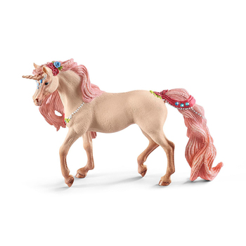 Schleich Kids/Childrens Toy Figurine Decorated unicorn mare 7y+