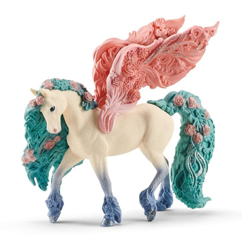 Schleich Bayala 7.1'' Flower Pegasus Animal Action Figure Kids Toy 5-12y