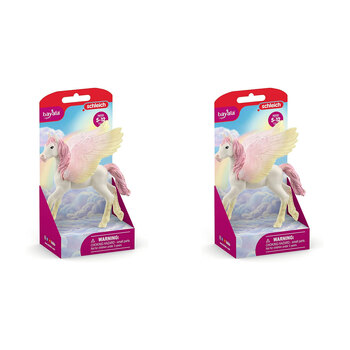 2PK Schleich Kids/Childrens Toy Figurine Sunrise Pegasus Foal 3y+