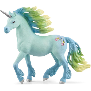 Schleich 5.4'' Marshmallow Unicorn Stallion Action Figure Kids Toy 5-12y
