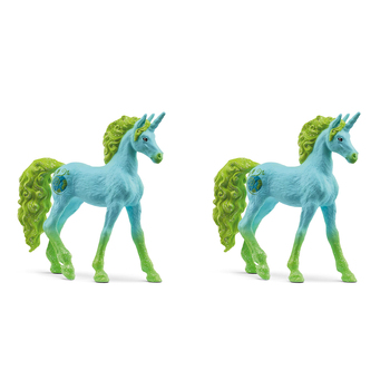 2PK Schleich Collectibles 6.3'' Unicorn Terra Action Figure Kids Toy 5-12y