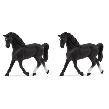 2PK Schleich Holstein Mare Horse Club Vinyl Figure Kids Toy Limited Edition