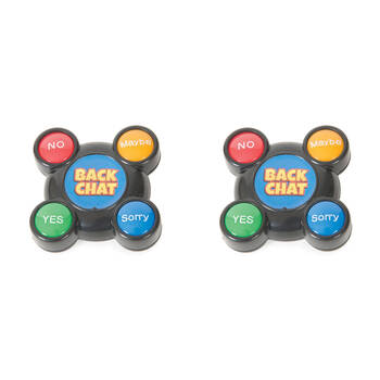 2PK Funtime Backchat Talker Fun Electronic Novelty Game Multicoloured;