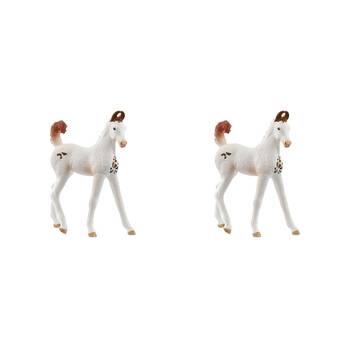 2PK Schleich Collectible Foal Diamond Animal Figure/Sculpture Toy 3y+