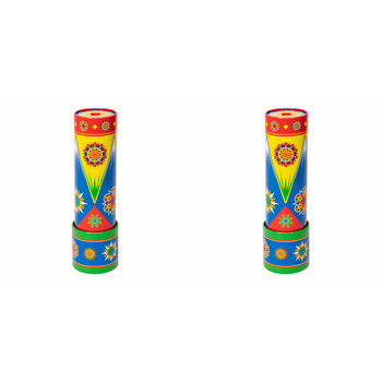 2PK Schylling Classic Tin Kaleidoscope Kids Toy 17cm Assorted 3y+