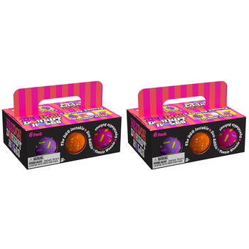 2x 6pc Schylling Nee Doh Dohnut Holes Squishy Toy 3.8cm - Assorted 3y+