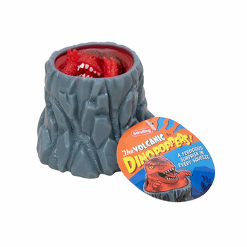Schylling Volcanic Dino Popper Kids Squeeze Toy 6cm Assorted 4y+